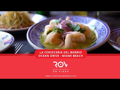 La Cervecería DeBarrio (OceanDrive)- MIAMI- RESTAURANTS ON VIDEO