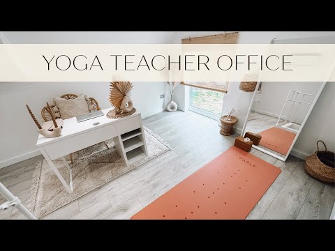 Home Yoga Studio Tour + Yoga Room