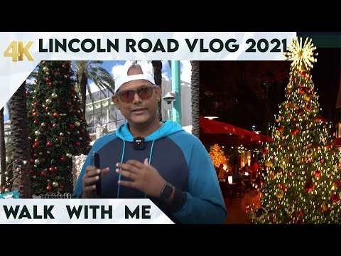 Hidden Restaurants to Farmer&#039;s market | Lincoln Road travel vlog 2021 #miamibeach in 4k