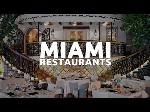 Top 10 Best Restaurants In MIAMI | Fine Dining